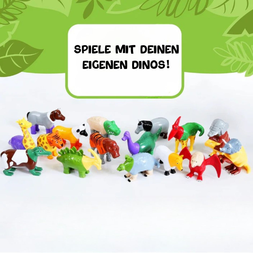 Dinosaurier Bau Set