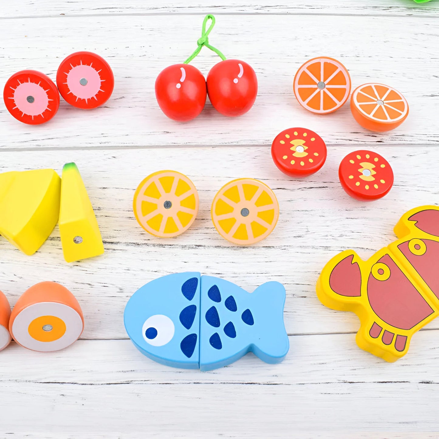 Slice & Learn - Montessori-Holzspielzeug