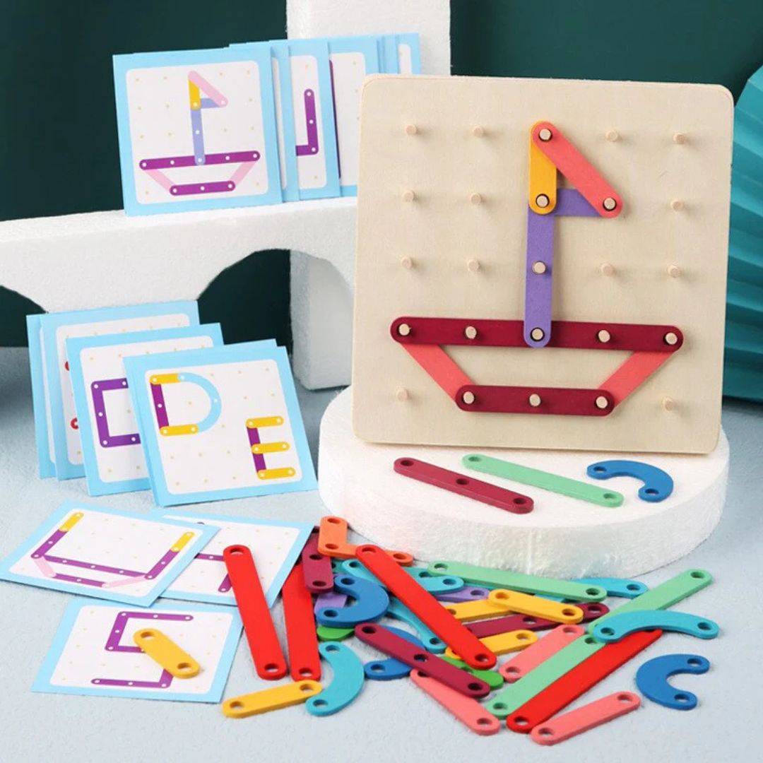 Kreatives Montessori Steckspiel für Kinder