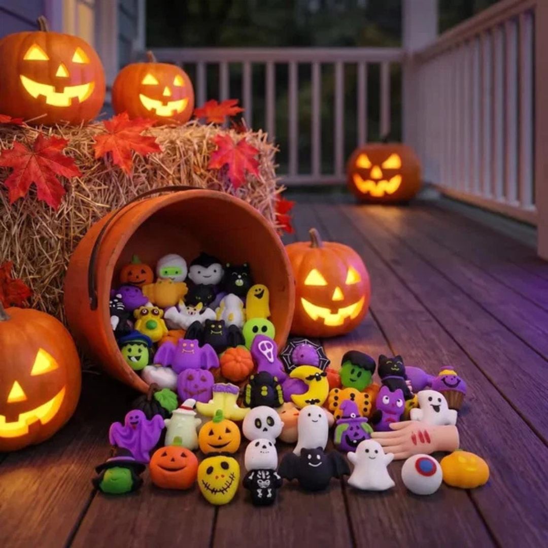 BooBuddies - Weiche Halloween-Sammelfiguren zum Quetschen