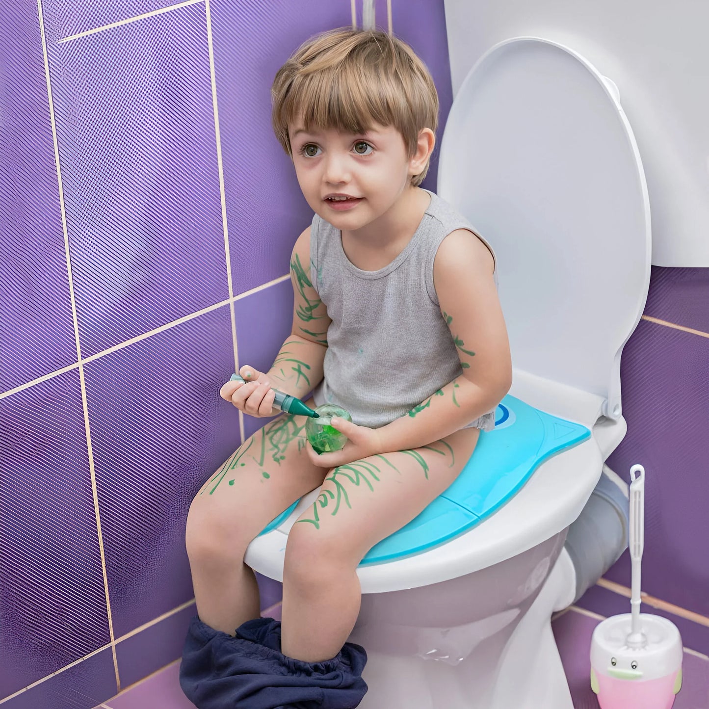PottySeat - Tragbarer Toilettentraining Sitz für Kinder