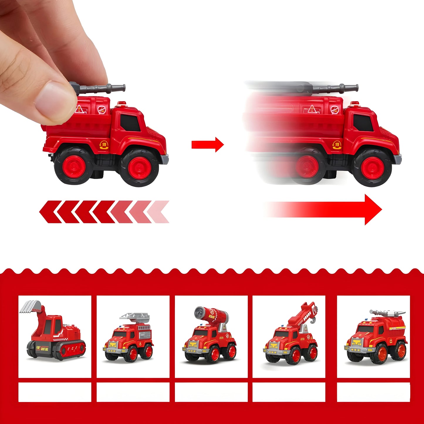 MechanicCar - 5-in-1 Transformer-Set