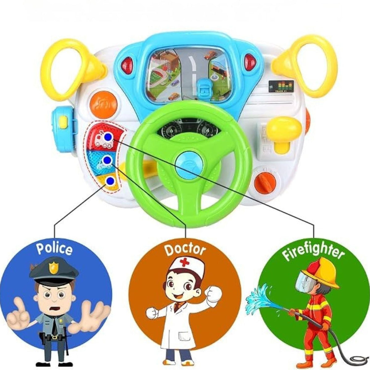 FahrSpaß - Interaktiver Kinder-Fahrsimulator