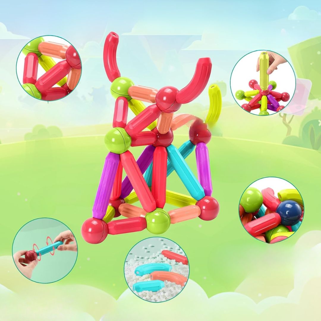 Magnetisches Baukasten Spiel für Kinder