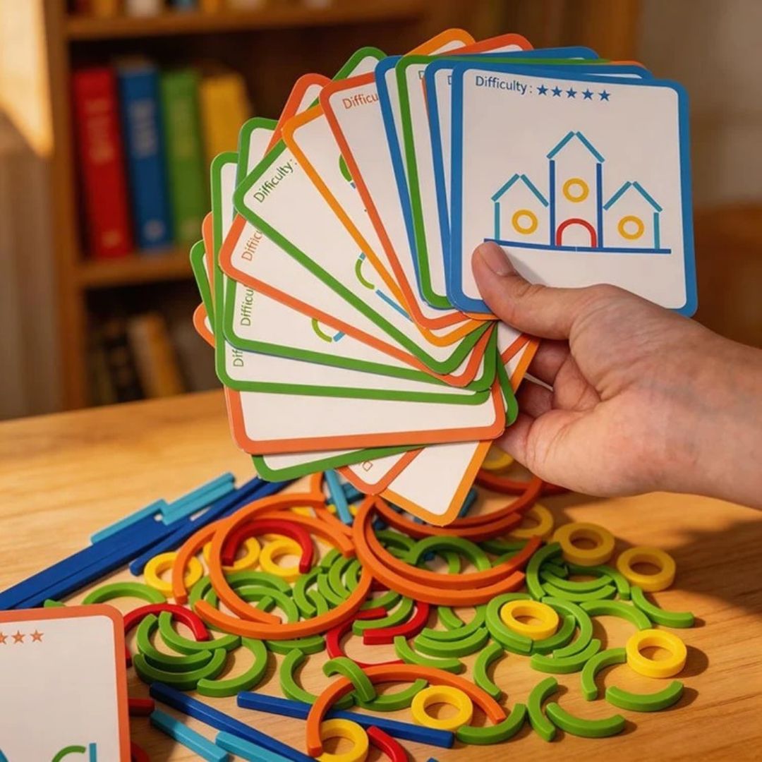 StäbchenSpiel - Bau- und Lernset für Kinder