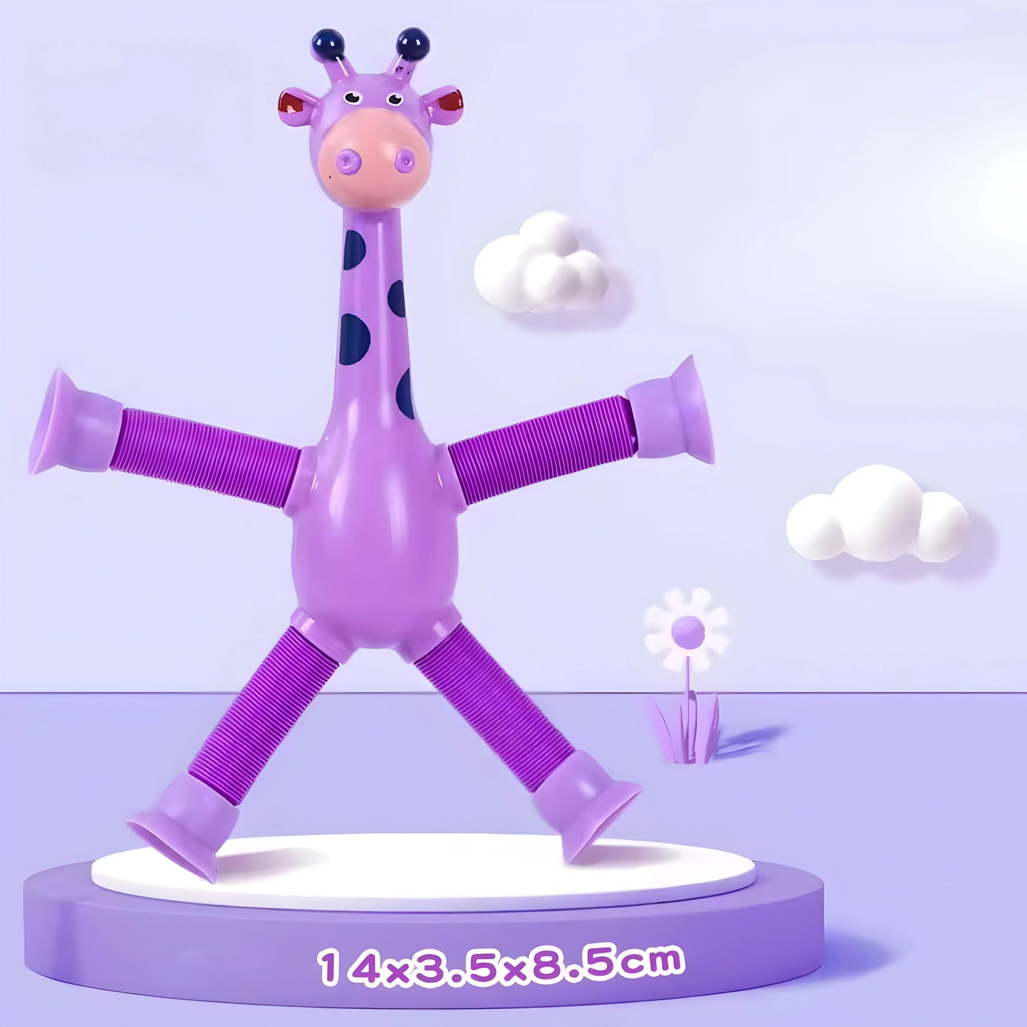 Giraffen Spielzeug mit Saugnäpfen