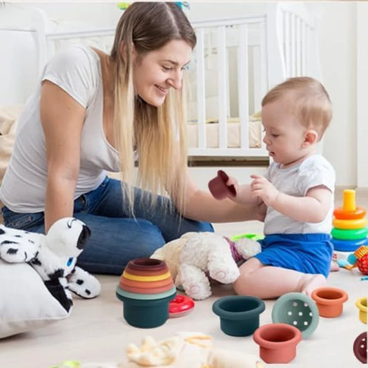 Montessori Stapelbecher für Kinder