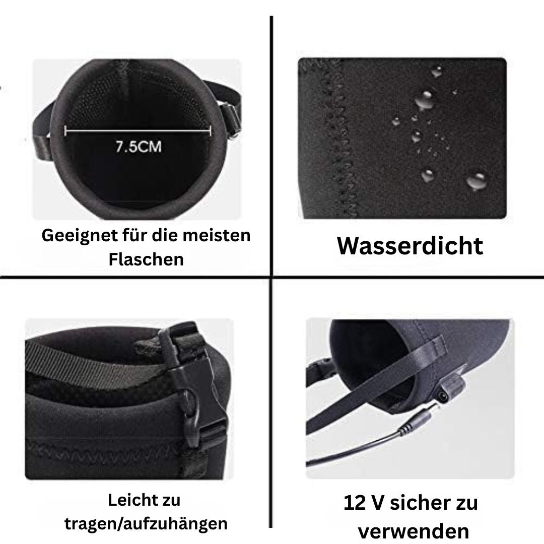 Tragbarer Baby Flaschenwärmer für unterwegs