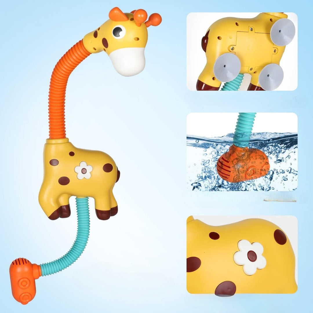 DuschGiraffe – Badespielzeug mit Wasserfunktion