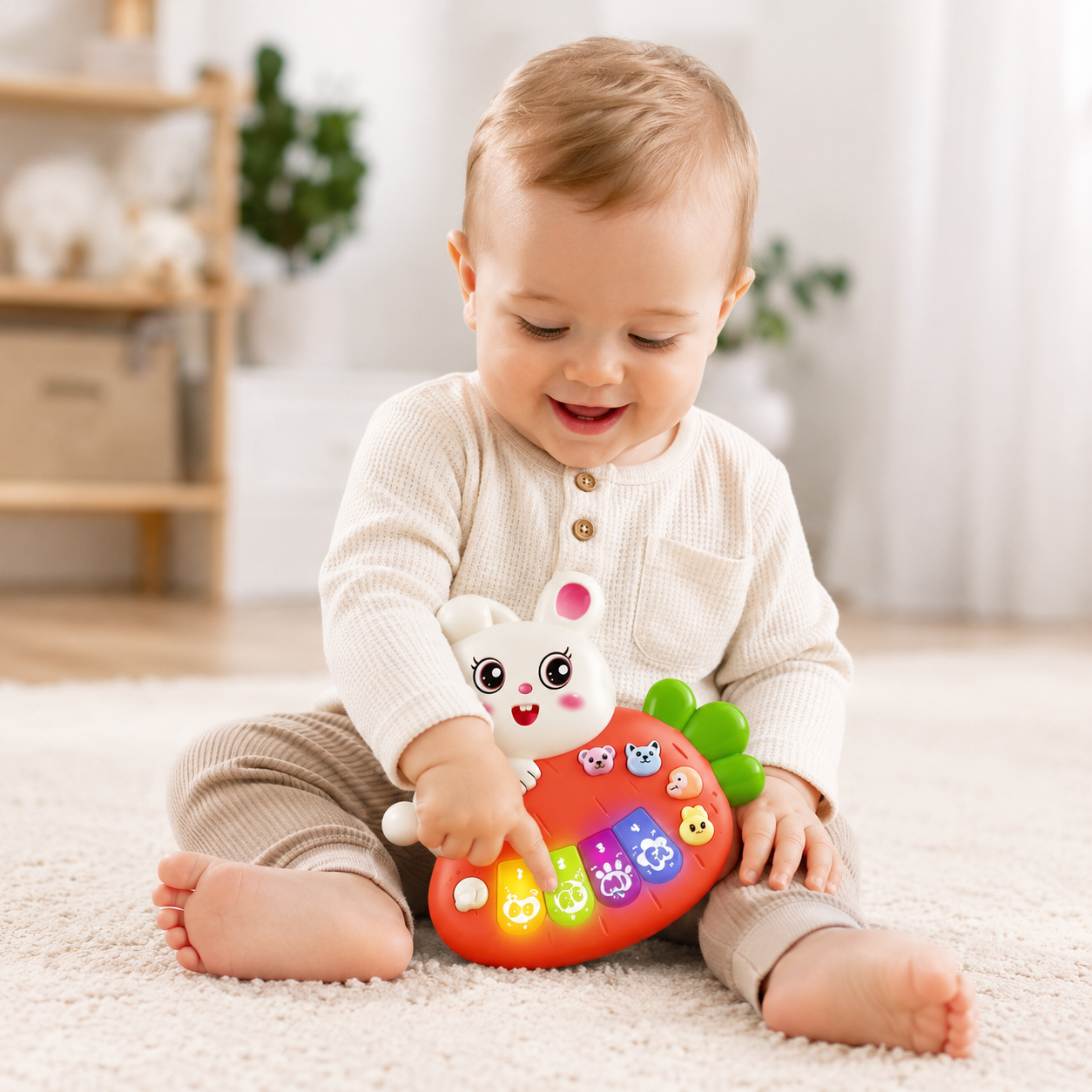 Montessori Schnecken Klavier mit Musik