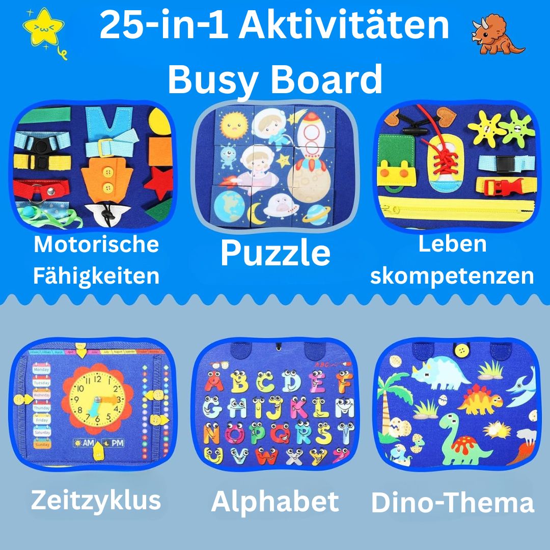 Montessori Busy Board für Kinder