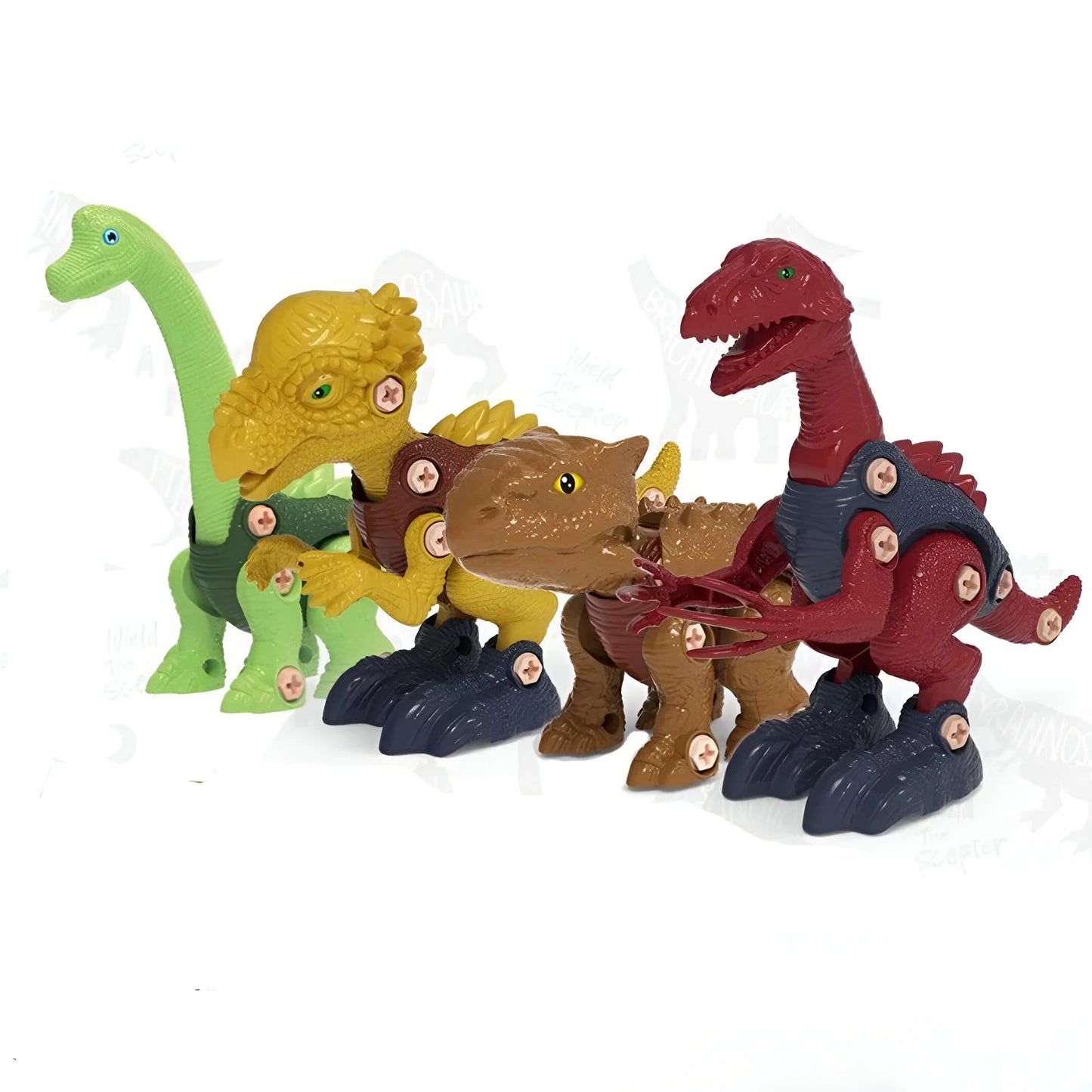 Dinosaurier Schrauben Set