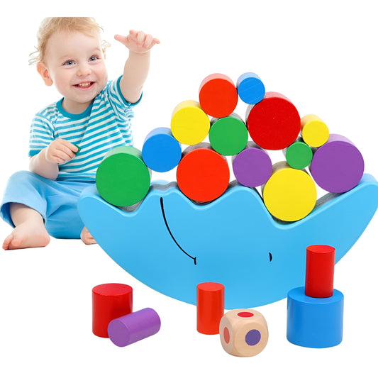 Buntes Farb-Stapel-Spielzeug