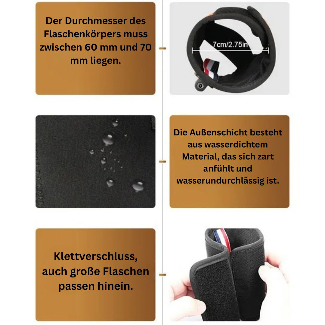 Tragbarer Baby Flaschenwärmer für unterwegs
