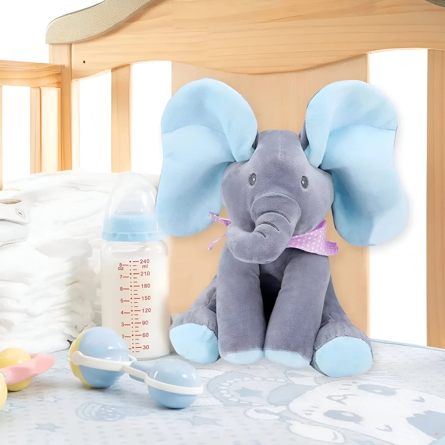 Interaktiver & Musikalischer Plüsch Elefant