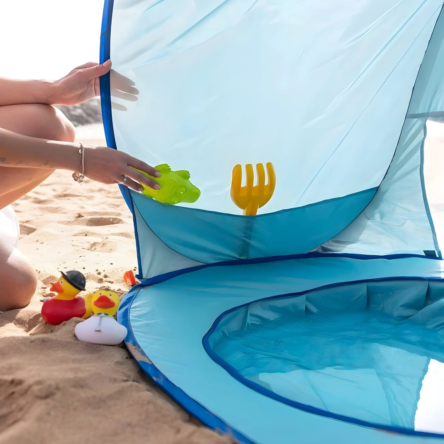 Kinder Strandzelt mit Pool