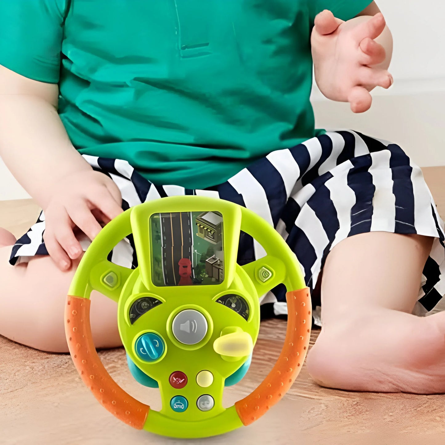 LenkSpaß - Interaktives Lenkrad für kleine Rennfahrer