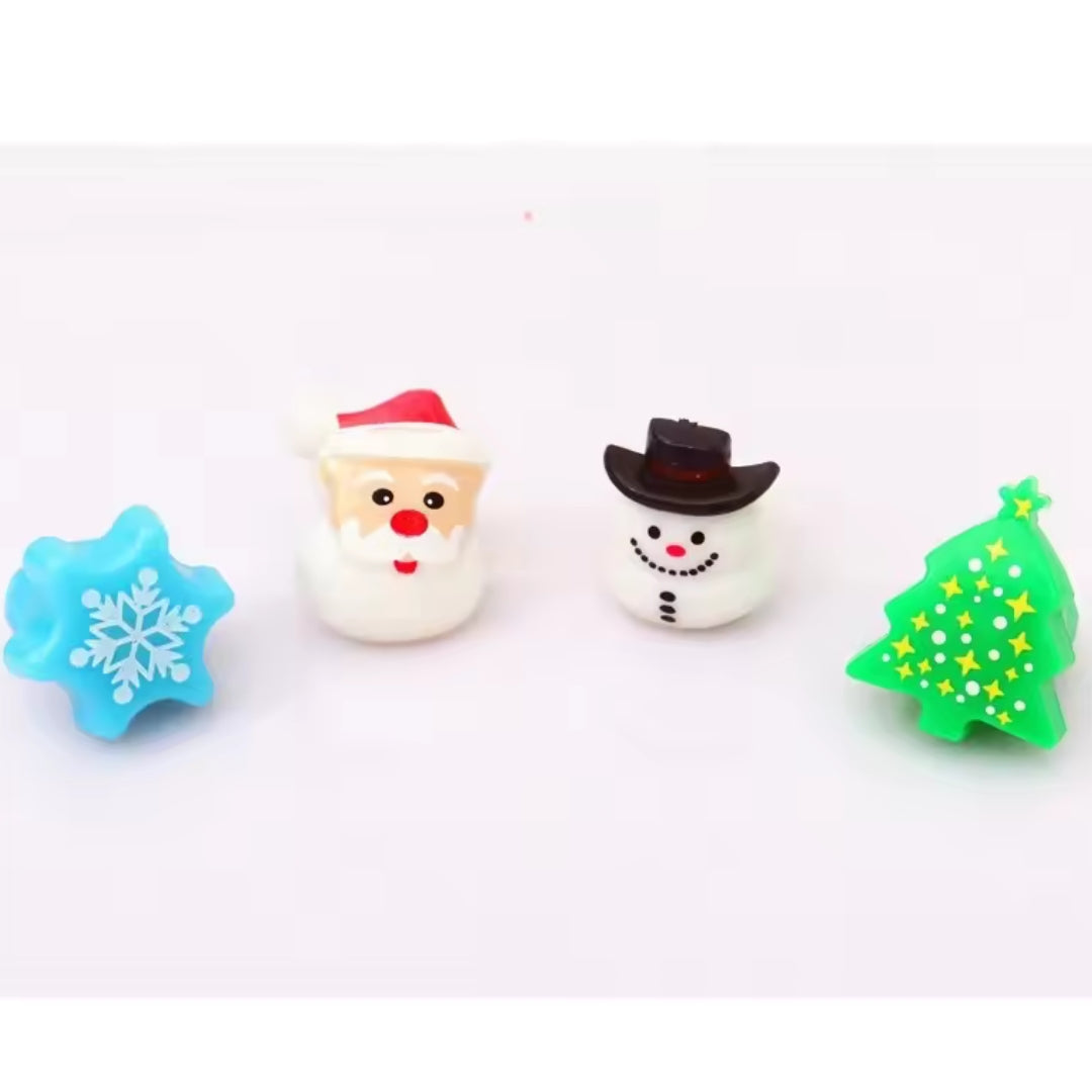 Leuchtende Weihnachts-Ringe