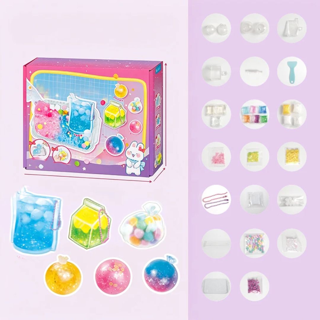 GlibberMagic - DIY Sensorik-Set zum Kneten für Kinder