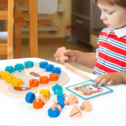 Montessori Bären Farbplatte