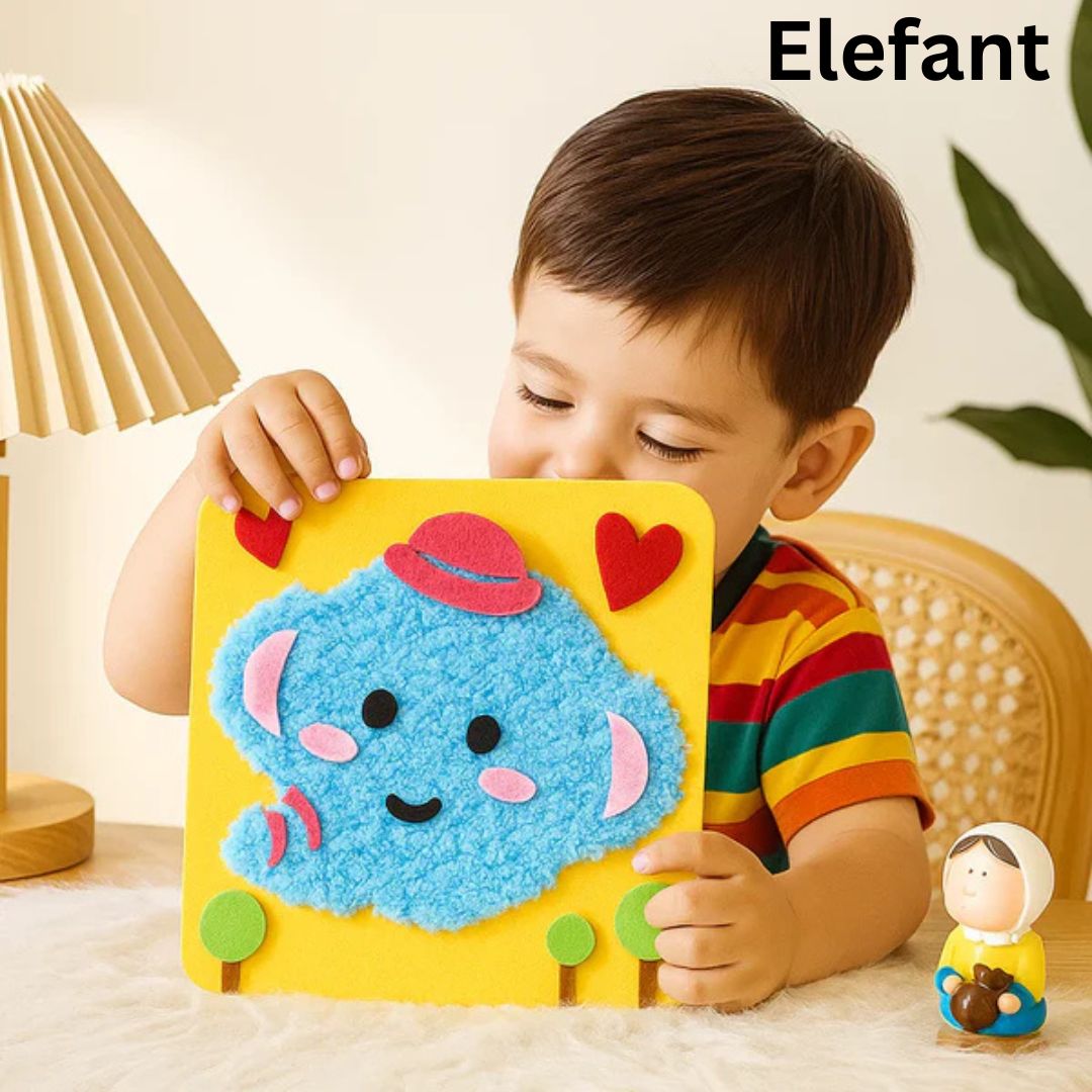 Kinder Stickpuppen Karten