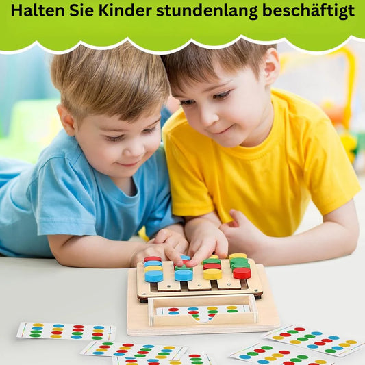 Montessori Farben & Formen Lernspiel