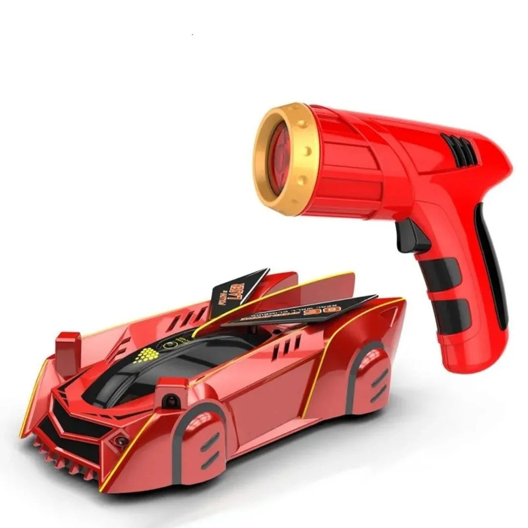 Wandflitzer mit Lasersteuerung