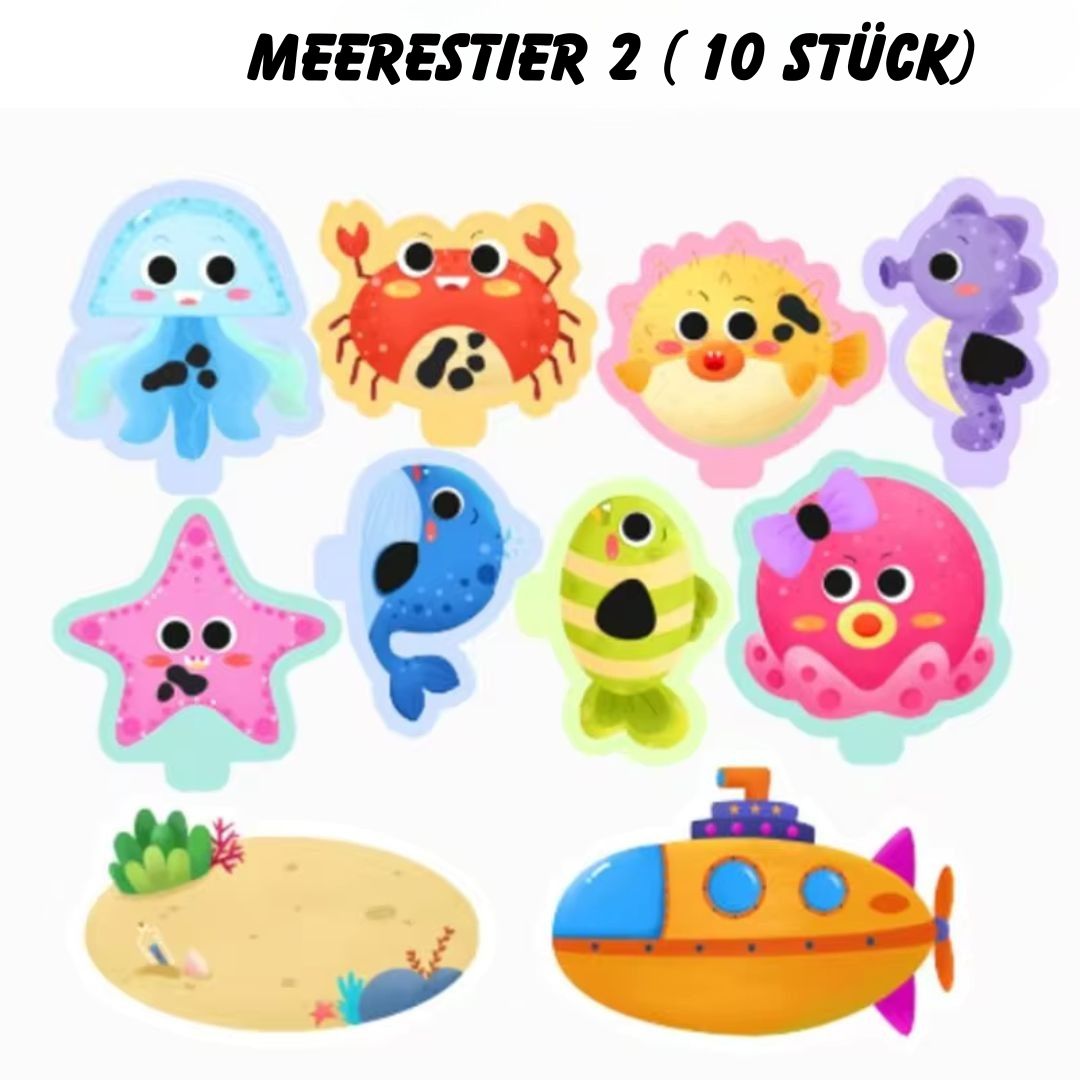 Montessori BadeSpaß - Kognitive Badespaß Sets
