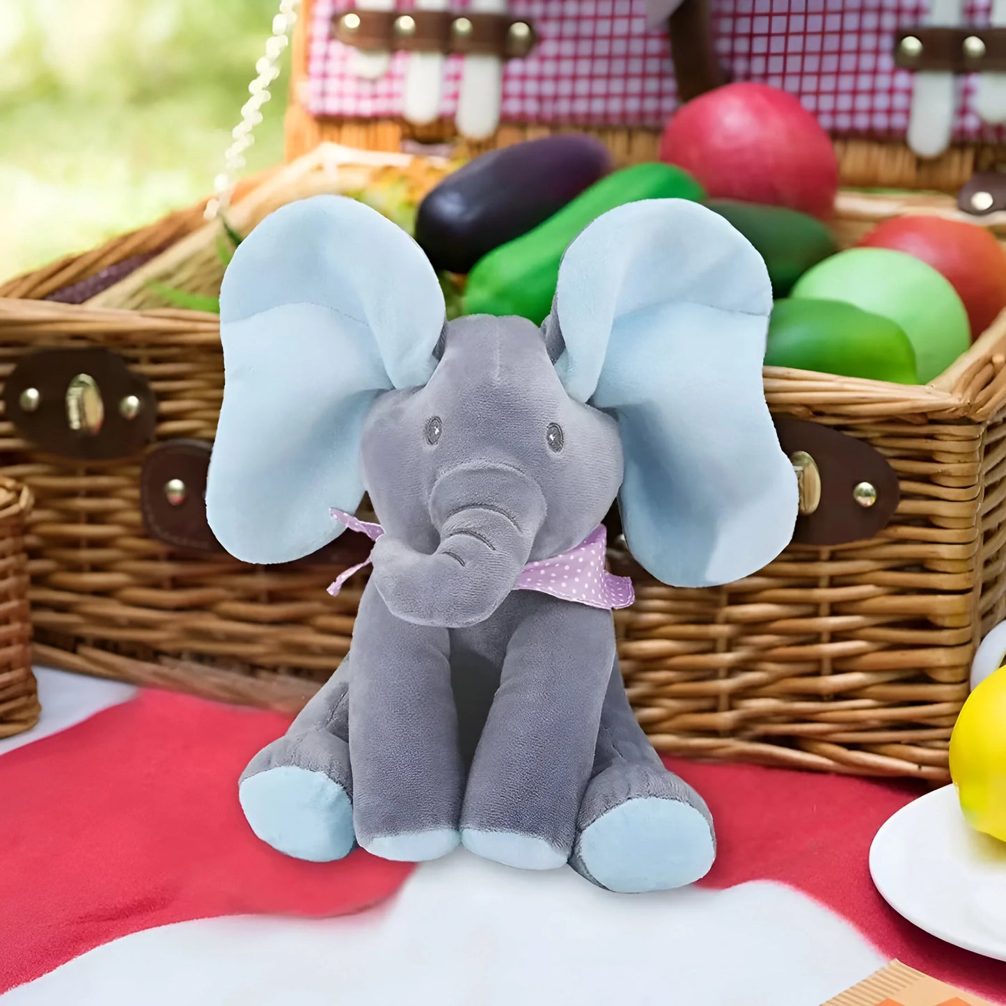 Interaktiver & Musikalischer Plüsch Elefant