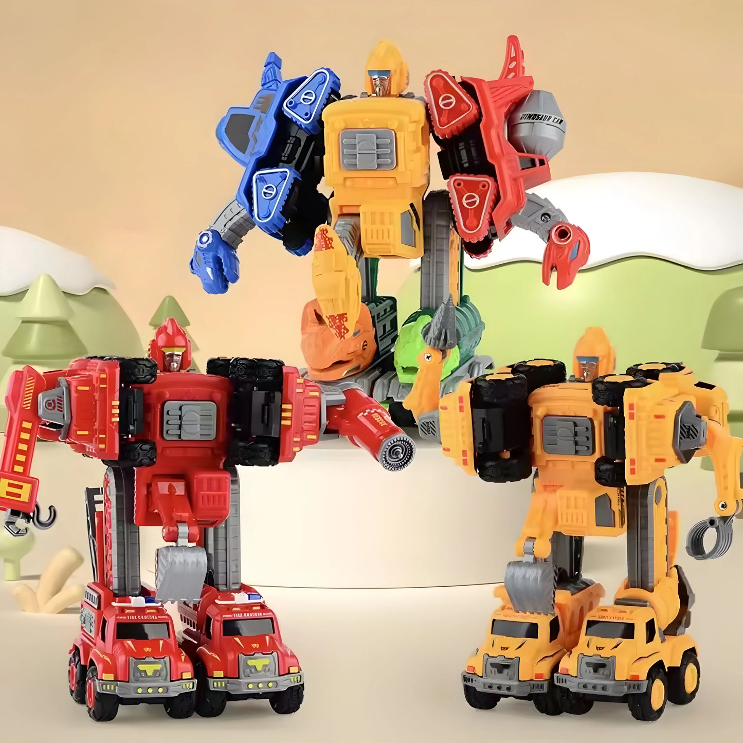 MechanicCar - 5-in-1 Transformer-Set