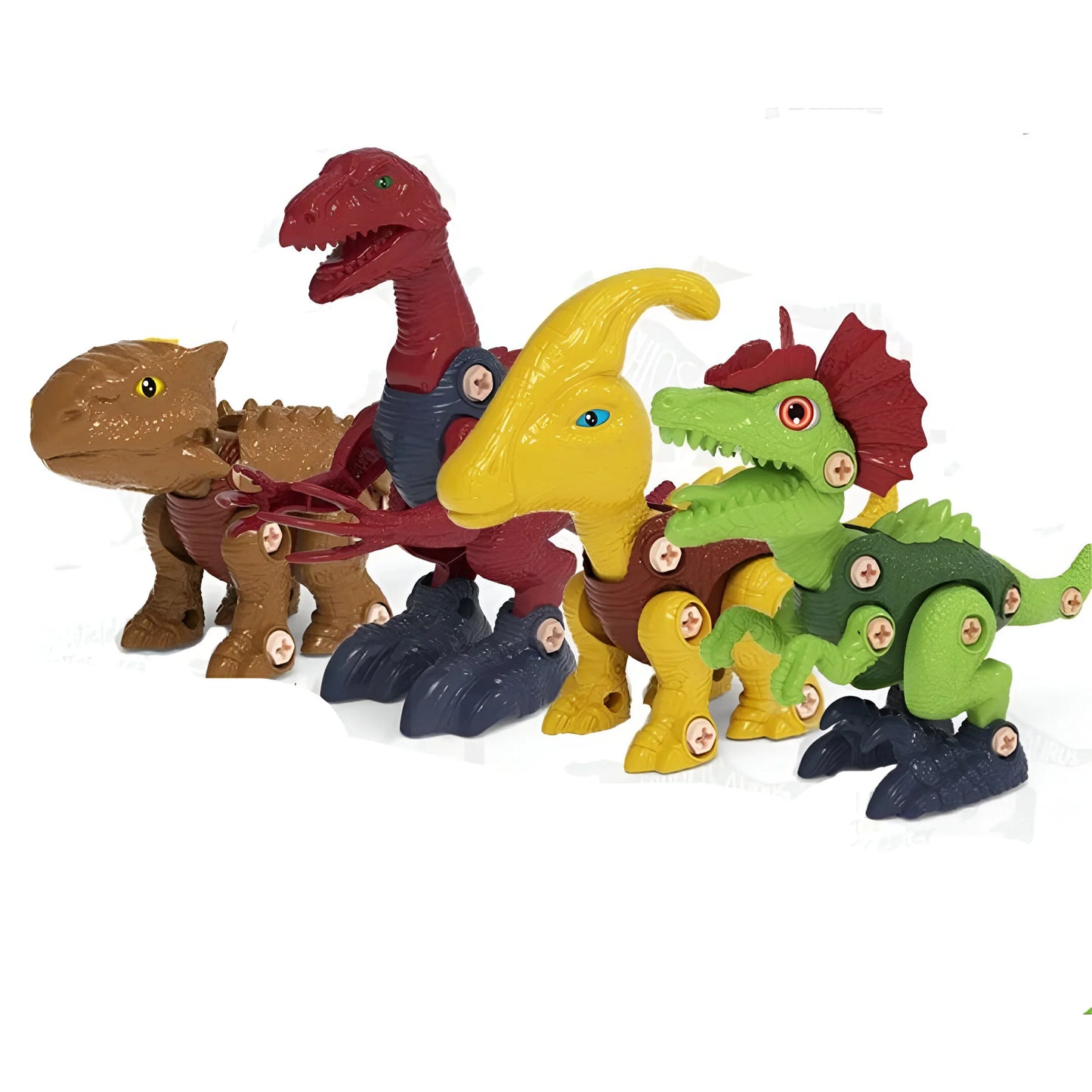 Dinosaurier Schrauben Set
