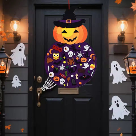 GruselZauber - DIY Halloween Filz-Hexe