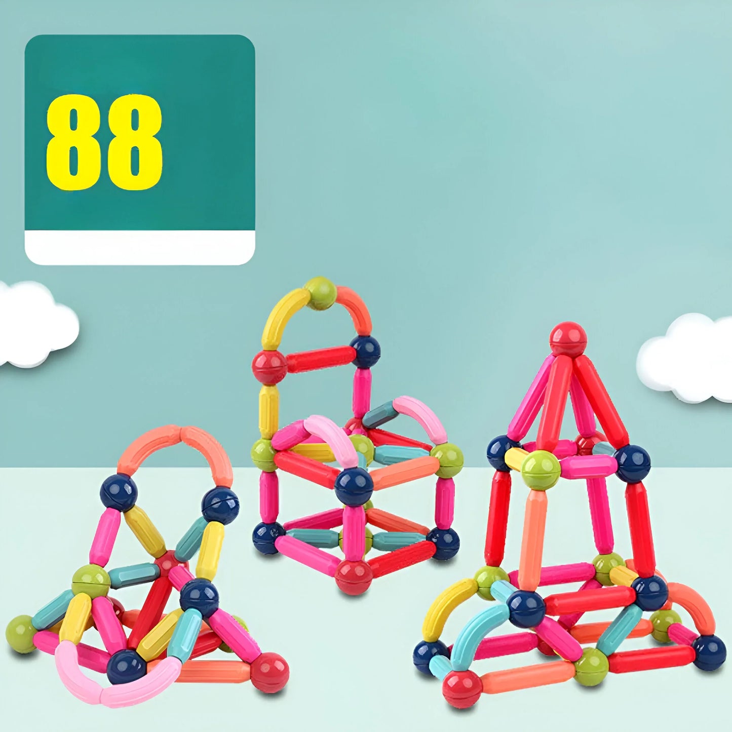 Magnet Baustein Spielset