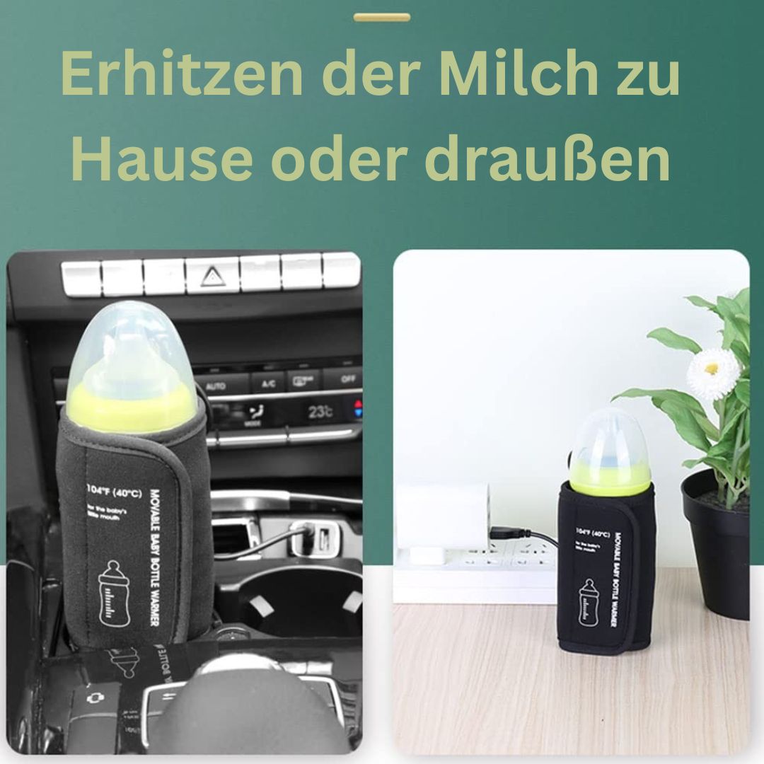 Tragbarer Baby Flaschenwärmer für unterwegs