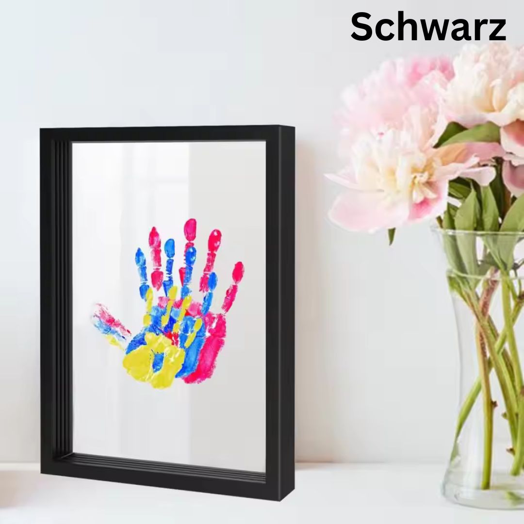 Familien Fingerabdruck Bilderrahmen