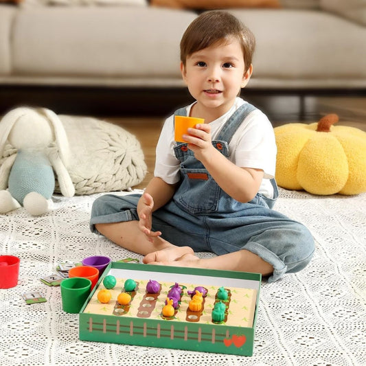 Montessori Farb-Sortier-Spiel