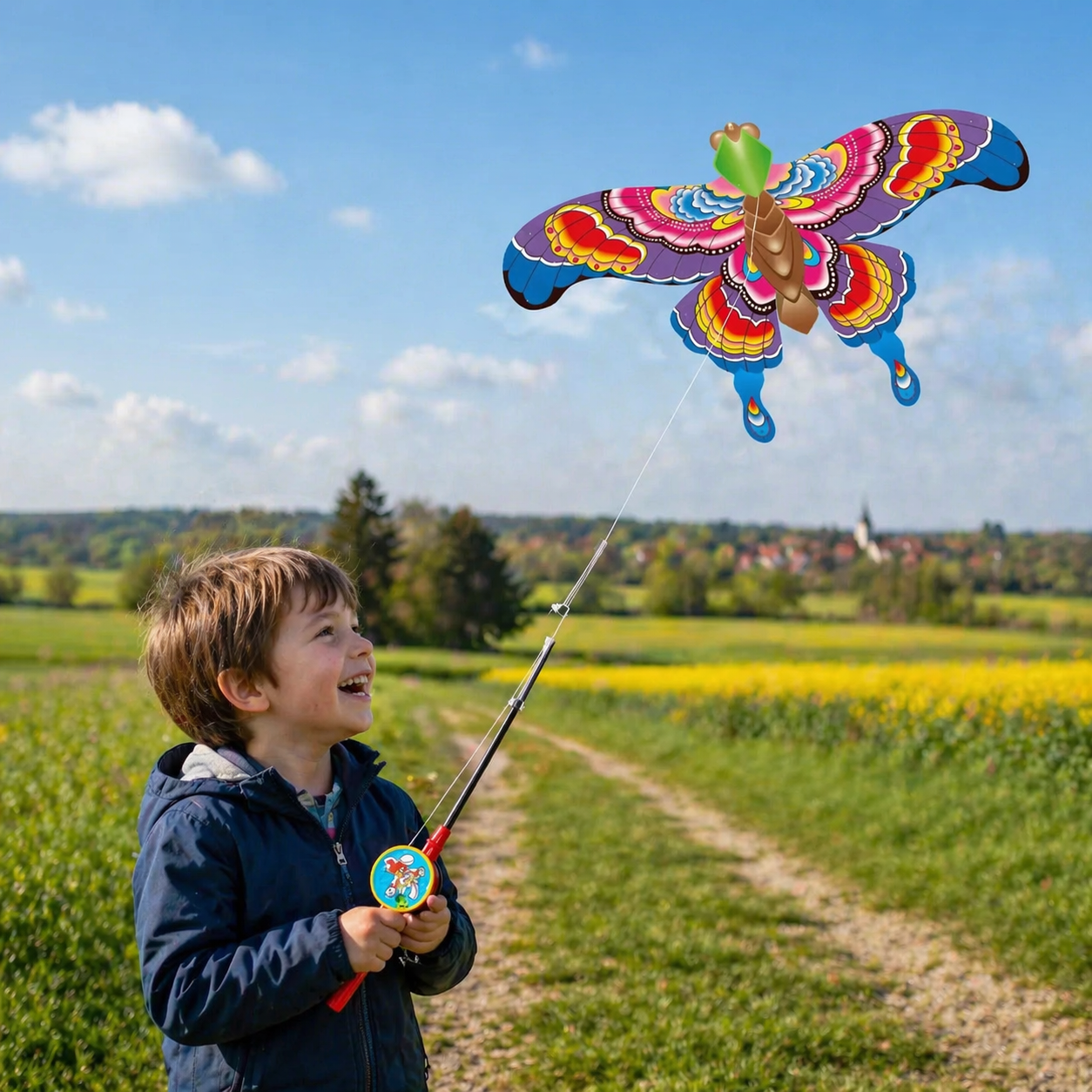Tier-Drachen-Set für Kinder