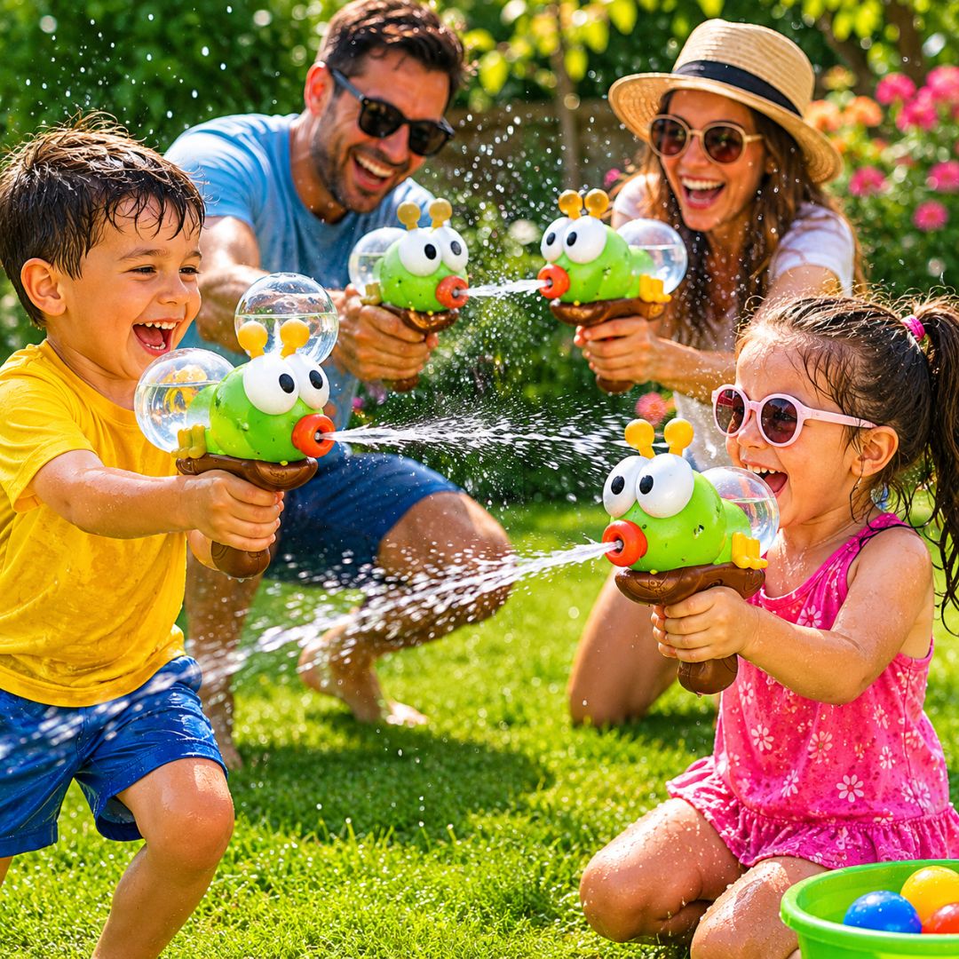 Lustige Raupen Wasserpistole für Kinder