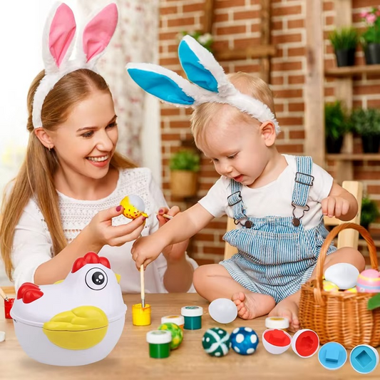 Montessori Ostereier Set