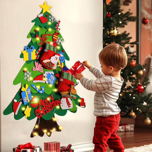TannenZauber - Der interaktive Filzbaum mit Lichtern