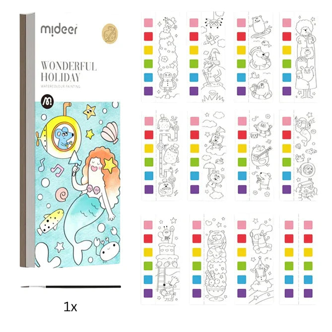 ZeichenTraum - Kreatives Wasserfarben-Set