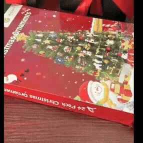 BastelKalender - Weihnachts-Bauklötze Adventskalender