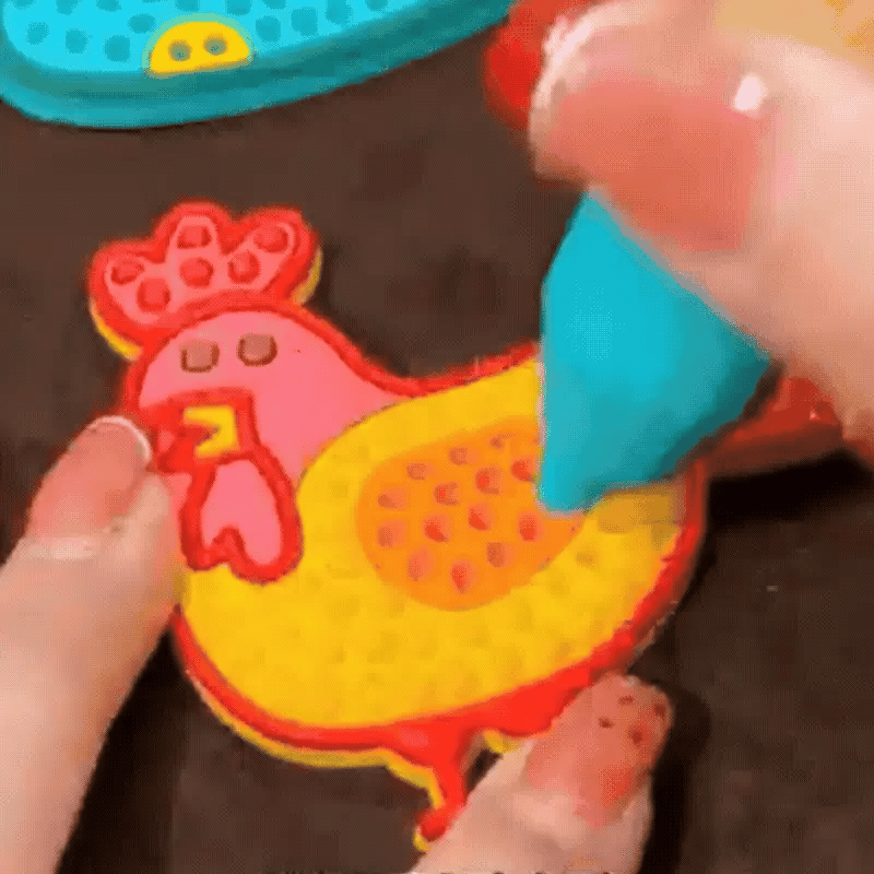 KlebeSpaß - DIY Bastelset mit Klebe-Perlen