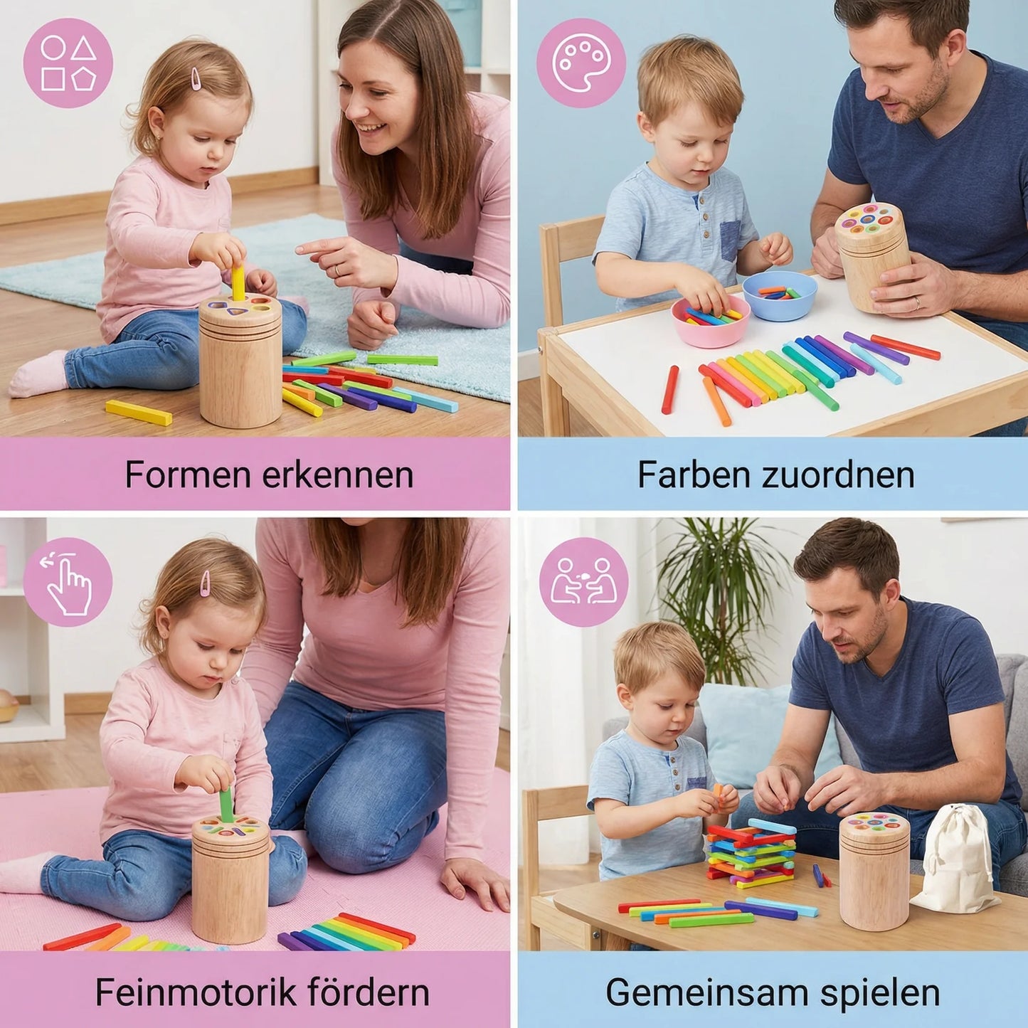 MiniDenker – Formen Match Spiel