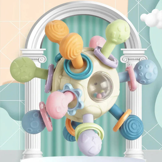 SilikonKnirps – 3-in-1 Beißring für Babys