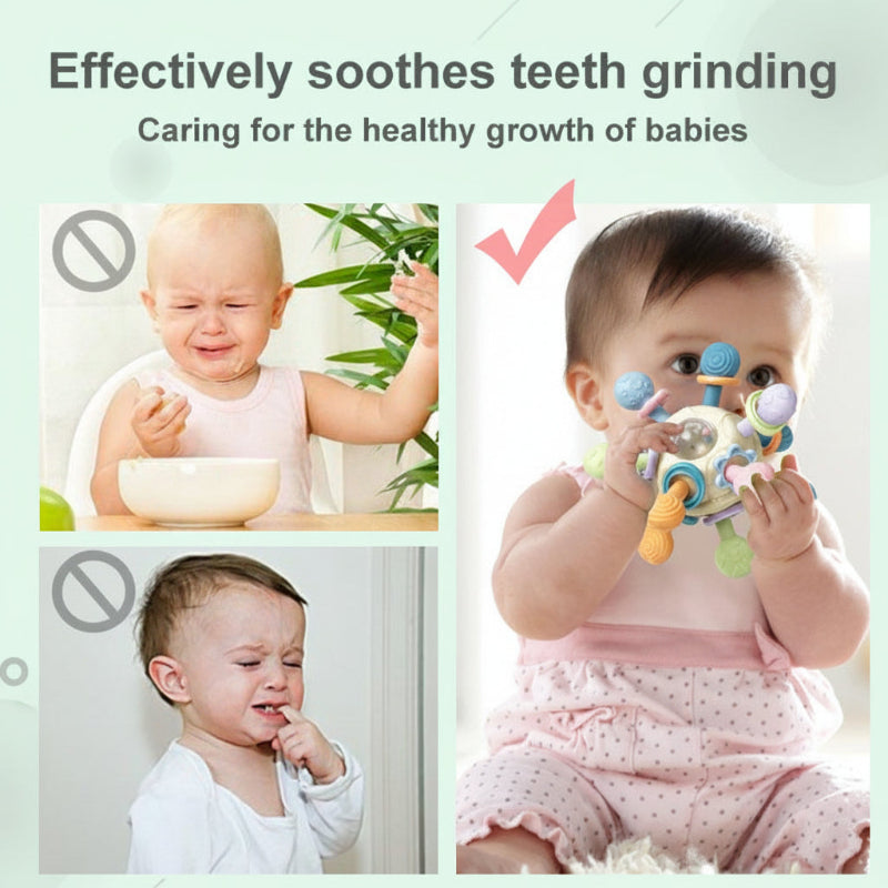 SilikonKnirps – 3-in-1 Beißring für Babys