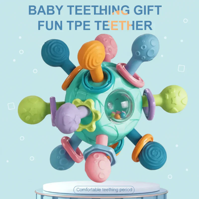 SilikonKnirps – 3-in-1 Beißring für Babys
