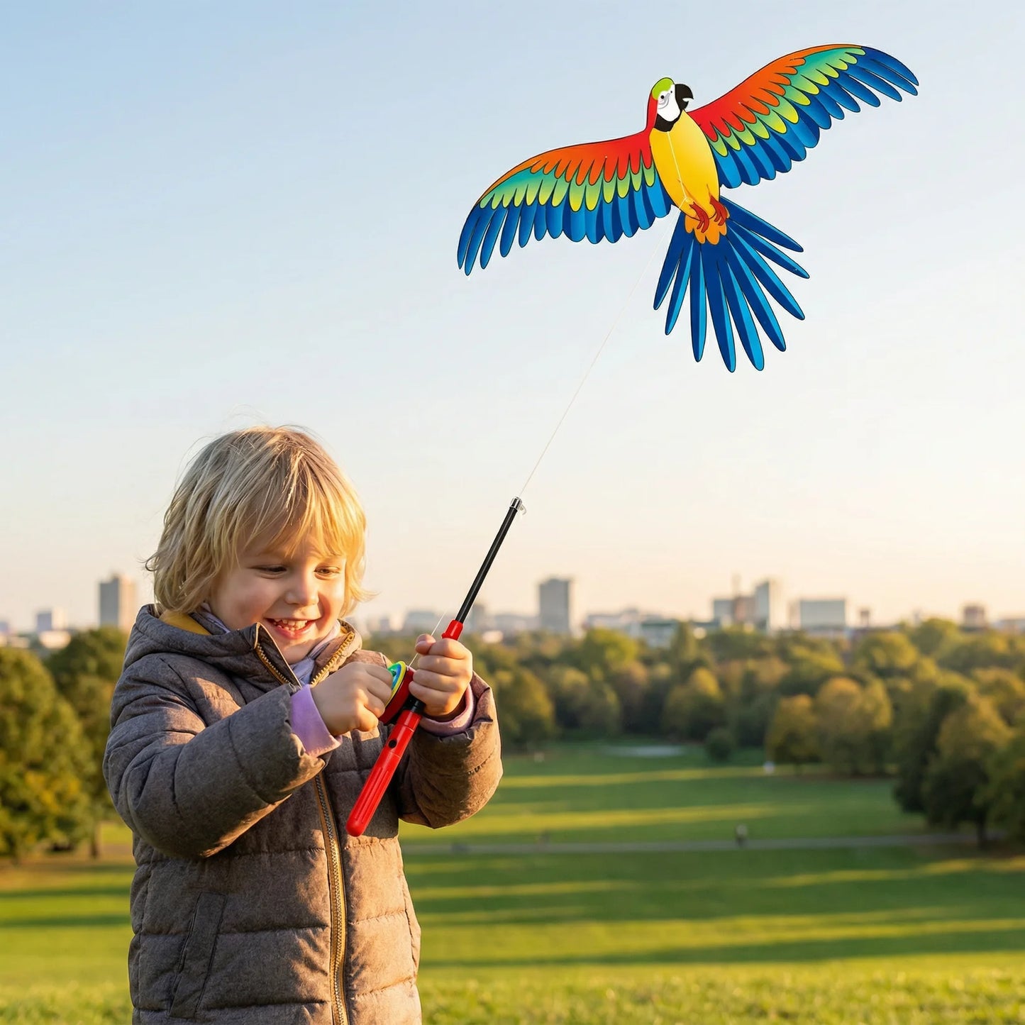 Tier-Drachen-Set für Kinder