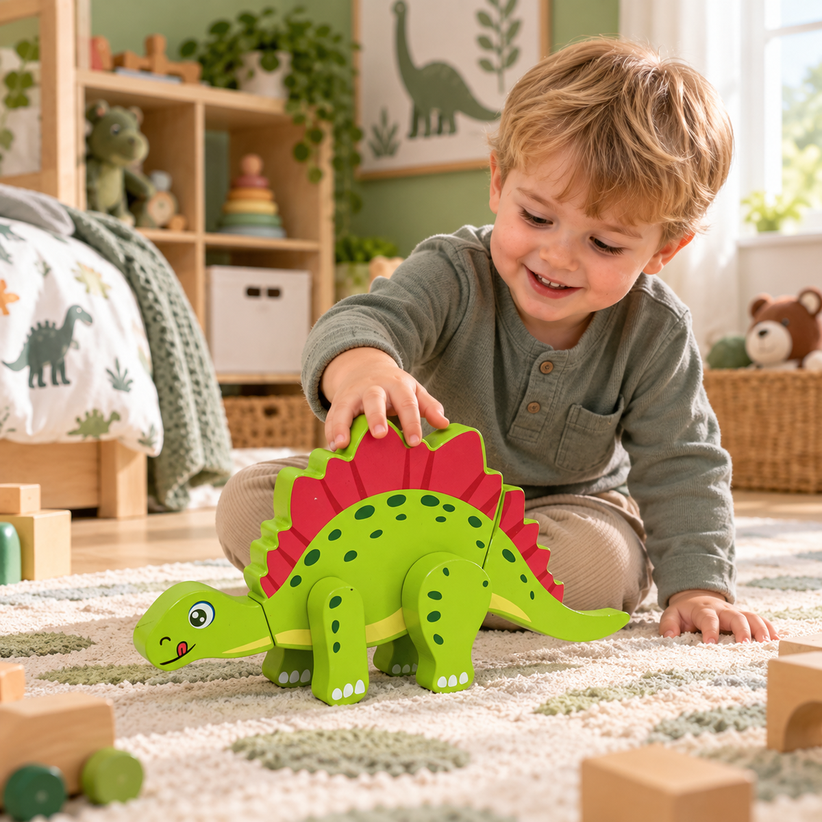 MagnaRex - Magnetisches Dinosaurier-Bauset