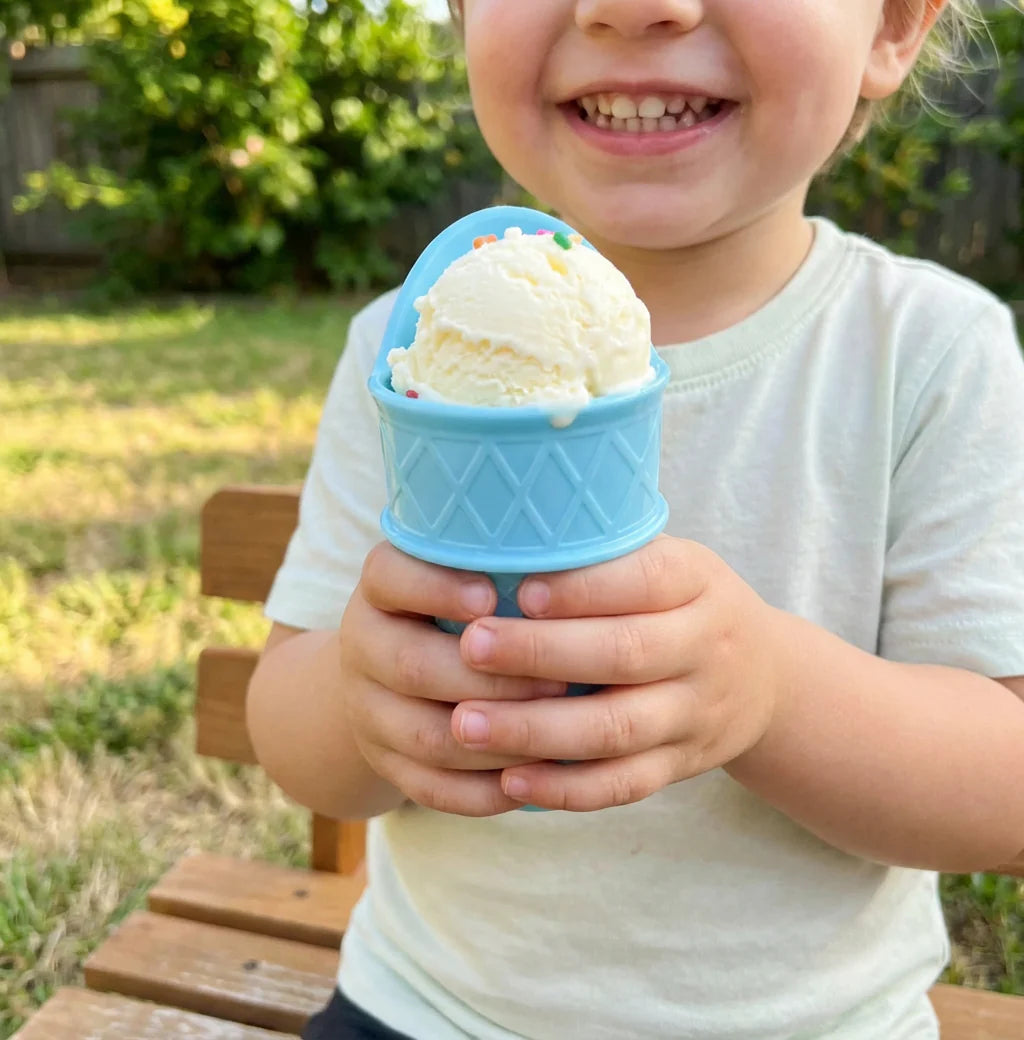 Kinder Silikon Eisbecher 2er Set